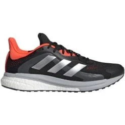 ADIDAS Men's Solar Glide 4 ST (Core Black/Grey Two/Solar Red)