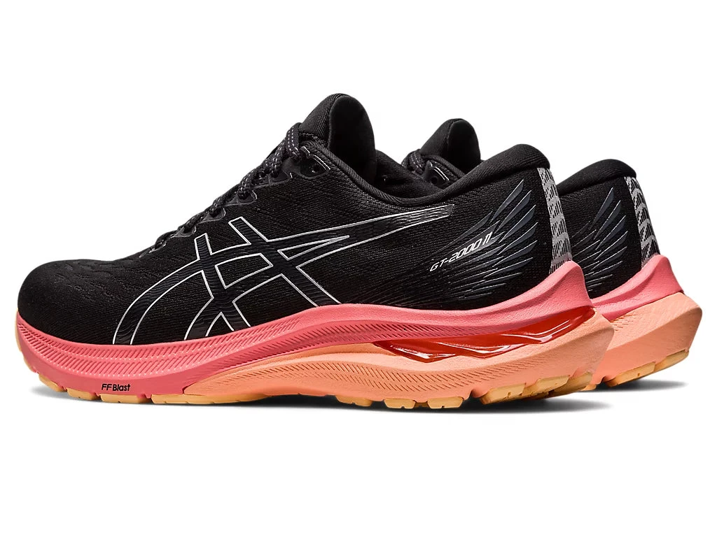 Asics Women’s GT-2000 11 WIDE (006 - Black/Pure Silver) 6 Asics Women’s GT-2000 11 WIDE (006 - Black/Pure Silver) - Image 4