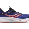 Saucony Men's Ride 15 (16 - Sapphire/VIZI Red)