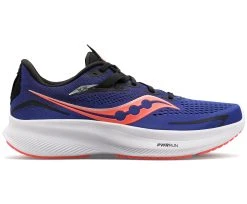 Saucony Men's Ride 15 (16 - Sapphire/VIZI Red)