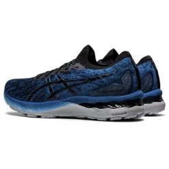 Asics Men's Gel-Nimbus 23 Knit (400 - Reborn Blue/Black) -Swiftwick Shop 1011B008 400 SB FL GLB PNG 640x640 PNG 640x640