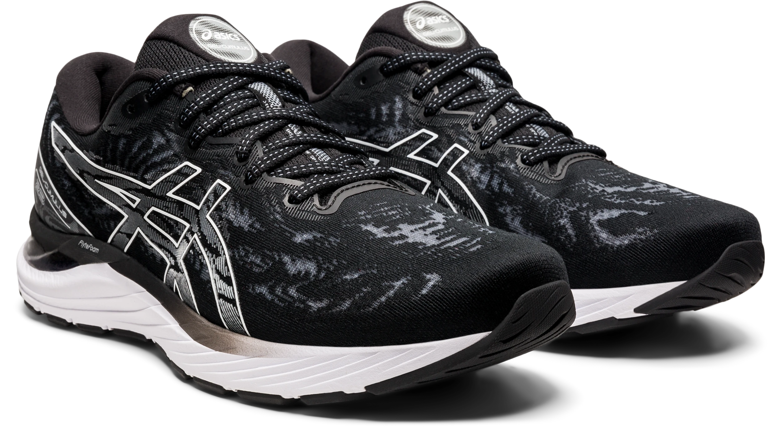 Asics Men’s Gel-Cumulus 23 WIDE (001 - Black/White) 5 Asics Men’s Gel-Cumulus 23 WIDE (001 - Black/White) - Image 3