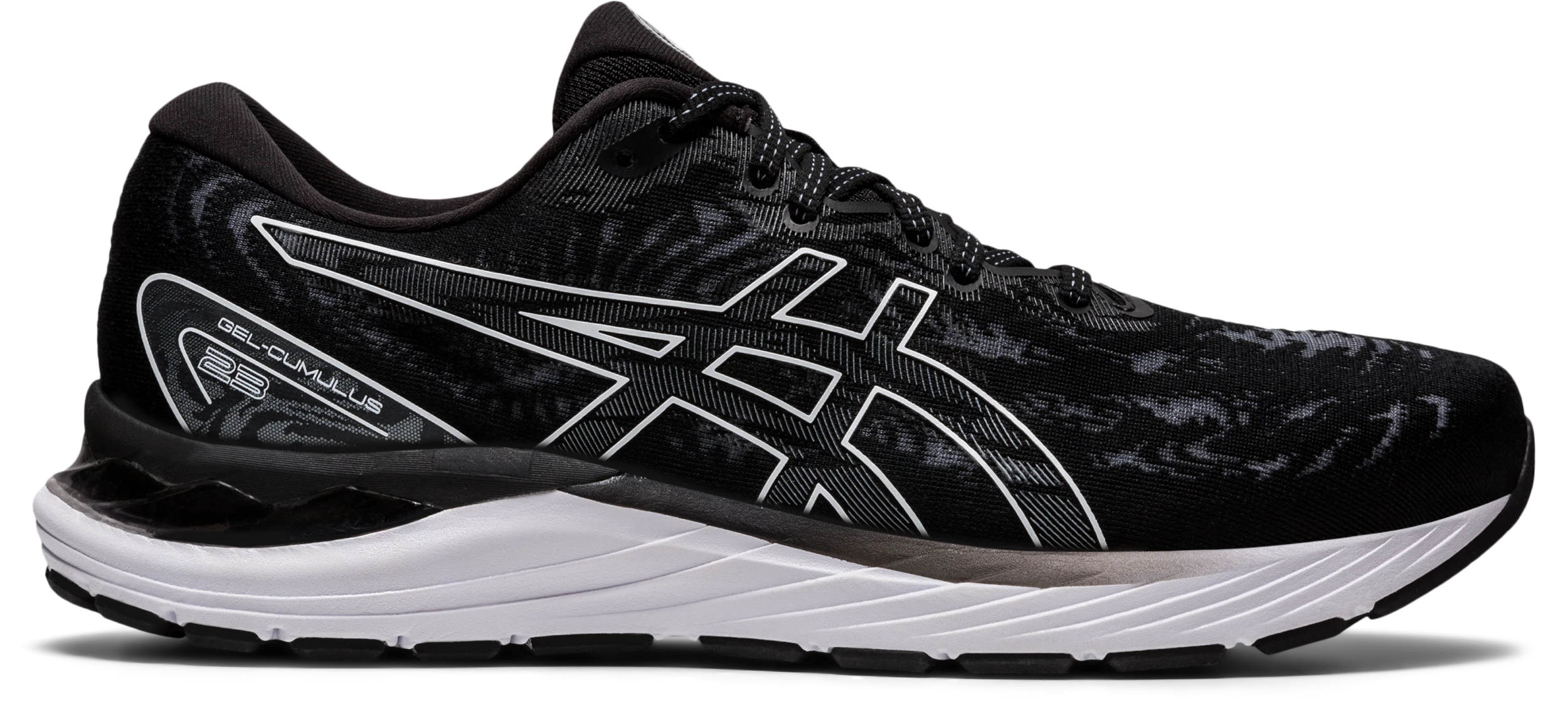 Asics Men’s Gel-Cumulus 23 WIDE (001 - Black/White) 3 Asics Men’s Gel-Cumulus 23 WIDE (001 - Black/White)