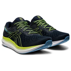 Asics Men’s EvoRide 2 (401 - French Blue/Hazard Green) -Swiftwick Shop 1011B017 401 SB FR GLB PNG 1280x1280 PNG 1280x1280