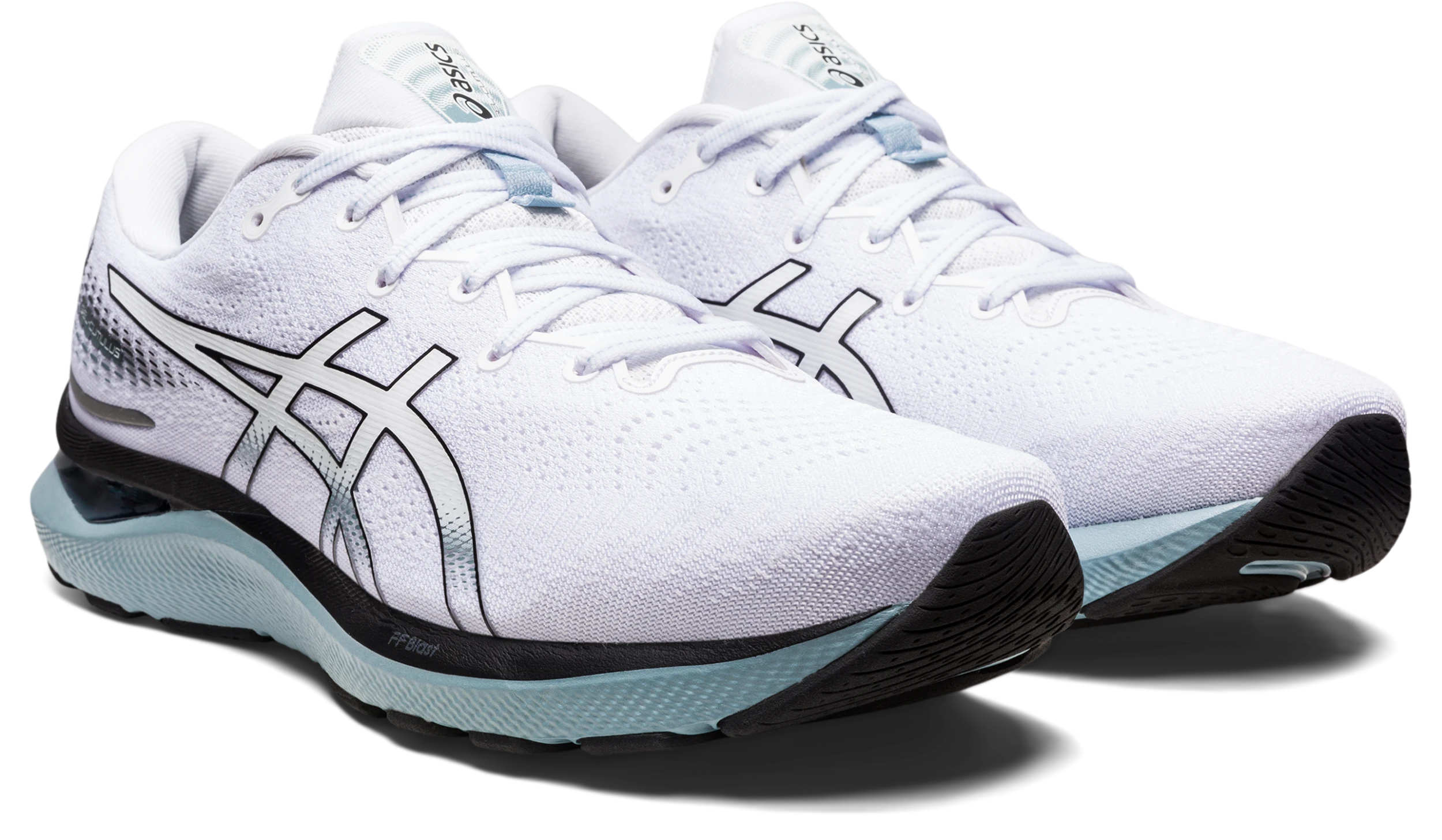 Asics Men's Gel-Cumulus 24 (101 - White/Black) 5 Asics Men's Gel-Cumulus 24 (101 - White/Black) - Image 3