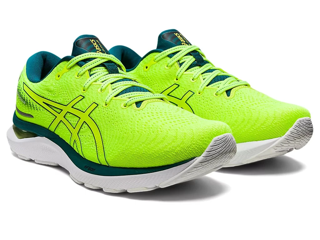 Asics Men's Gel-Cumulus 24 (750 - Safety Yellow/Velvet Pine) 5 Asics Men's Gel-Cumulus 24 (750 - Safety Yellow/Velvet Pine) - Image 3