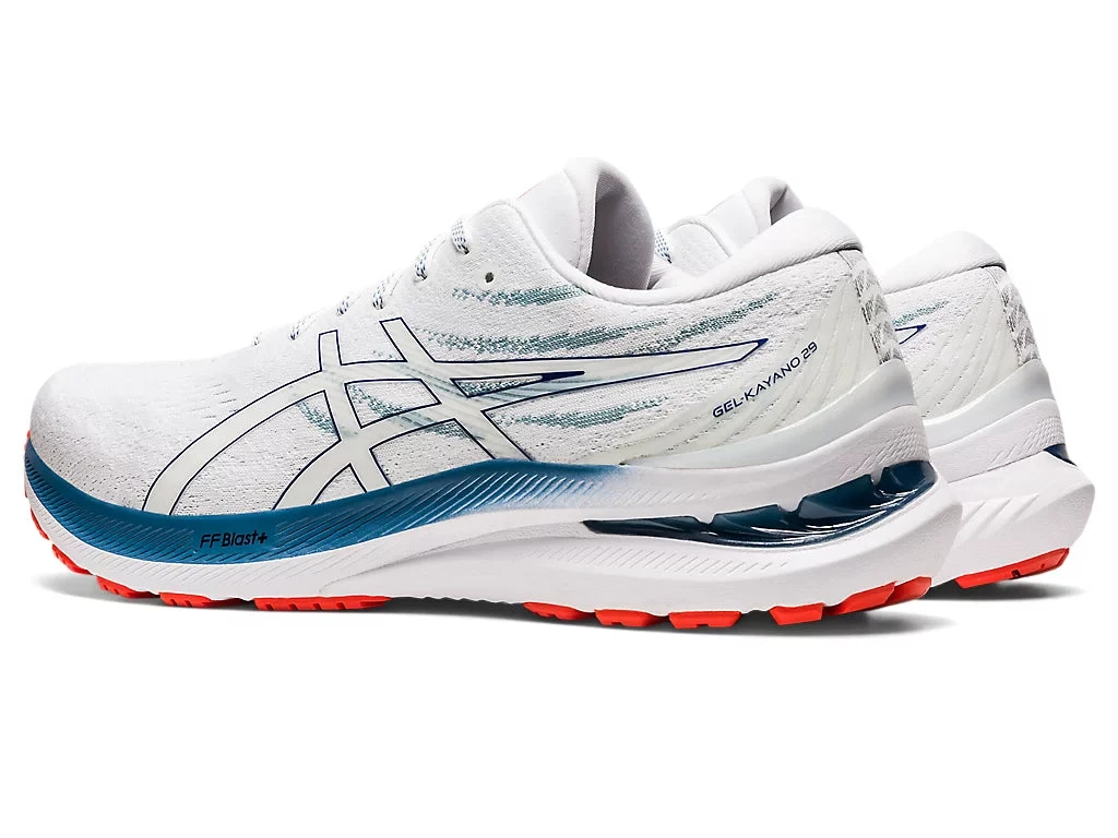Asics Men's Gel-Kayano 29 (101 - White/Deep Ocean) 5 Asics Men's Gel-Kayano 29 (101 - White/Deep Ocean) - Image 3
