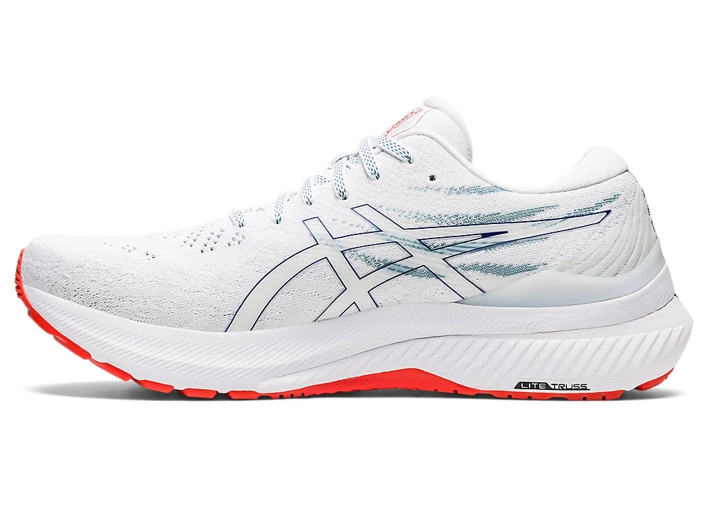 Asics Men's Gel-Kayano 29 (101 - White/Deep Ocean) 6 Asics Men's Gel-Kayano 29 (101 - White/Deep Ocean) - Image 4