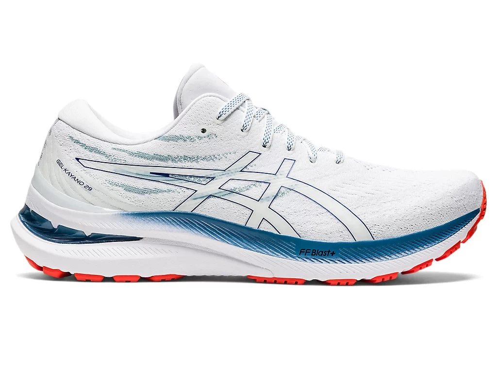 Asics Men's Gel-Kayano 29 (101 - White/Deep Ocean) 3 Asics Men's Gel-Kayano 29 (101 - White/Deep Ocean)