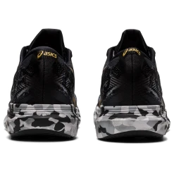 Asics Women’s Gel-Noosa Tri 13 (001 - Black/Pure Gold) -Swiftwick Shop 1012A898 001 SB BK GLB PNG 1280x1280 PNG 1280x1280