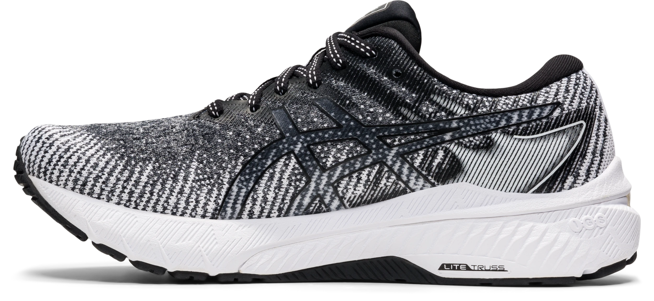 Asics Women’s GT-2000 10 (100 - White/Black) 4 Asics Women’s GT-2000 10 (100 - White/Black) - Image 2