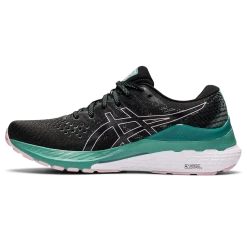 Asics Women's Gel-Kayano 28 (004 - Black/Sage) -Swiftwick Shop 1012B047 004 SR LT GLB PNG 1500x1500 PNG 1500x1500