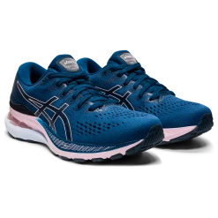 Asics Women's Gel-Kayano 28 (402 - Mako Blue/Barely Rose) -Swiftwick Shop 1012B047 402 SB FR GLB PNG 1500x1500 PNG 1500x1500