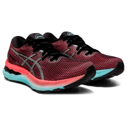 Asics Women's Gel-Nimbus 23 Lite-Show (007 - Black/Pure Silver) -Swiftwick Shop 1012B151 007 SB FR GLB PNG 1280x1280 PNG 1280x1280