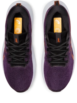 Asics Women’s Gel Nimbus Lite 3 (500 - Night Shade/Nova Orange) -Swiftwick Shop 1012B198 500 SB TP GLB 1500x1996