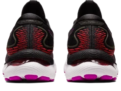 Asics Women’s Gel-Nimbus 24 (004 - Black/Orchid) -Swiftwick Shop 1012B201 004 SB BK GLB 1992x1500