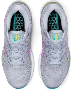 Asics Women's Gel-Cumulus 24 (022 - Piedmont Grey/Lavender Glow) -Swiftwick Shop 1012B206 022 SB TP GLB 1500x2060