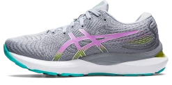 Asics Women's Gel-Cumulus 24 (022 - Piedmont Grey/Lavender Glow) -Swiftwick Shop 1012B206 022 SR LT GLB 3023x1500