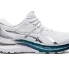Asics Women's Gel-Kayano 29 Platinum (100 - White/Pure Silver) -Swiftwick Shop 1012B298 100 SR RT GLB 1024x768