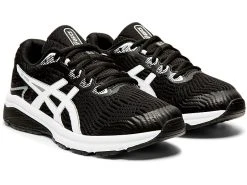 Asics Kid's GT-1000 8 GS (001 - Black/White) -Swiftwick Shop 1014A068 001 SR FR GLB 683x512