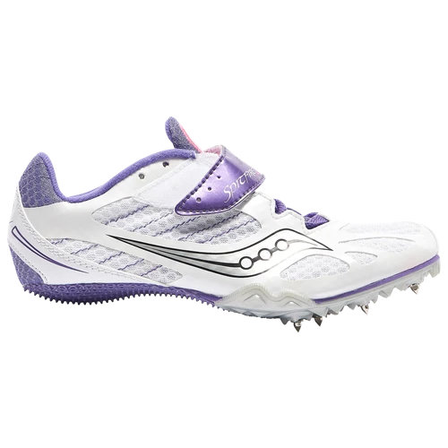Saucony Women's Spitfire 2 (2 - White/Purple) 3 Saucony Women's Spitfire 2 (2 - White/Purple)