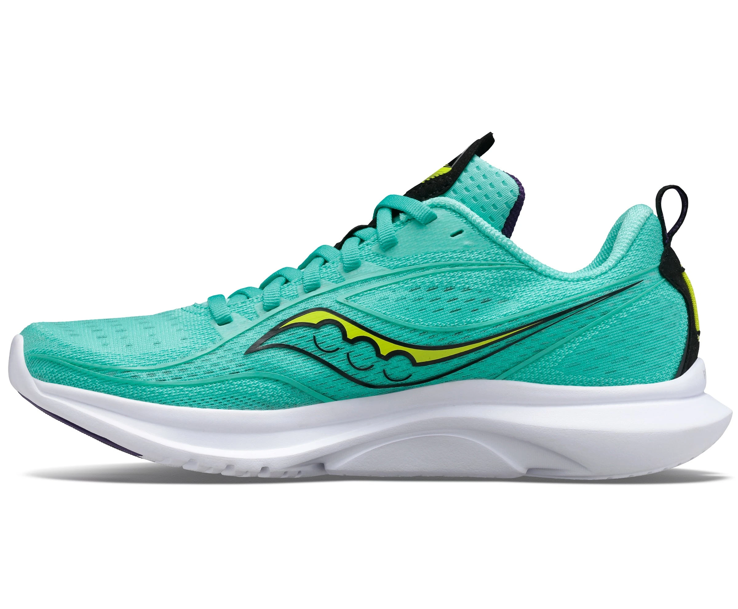 Saucony Women's Kinvara 13 (26 - Cool Mint/Acid) 4 Saucony Women's Kinvara 13 (26 - Cool Mint/Acid) - Image 2
