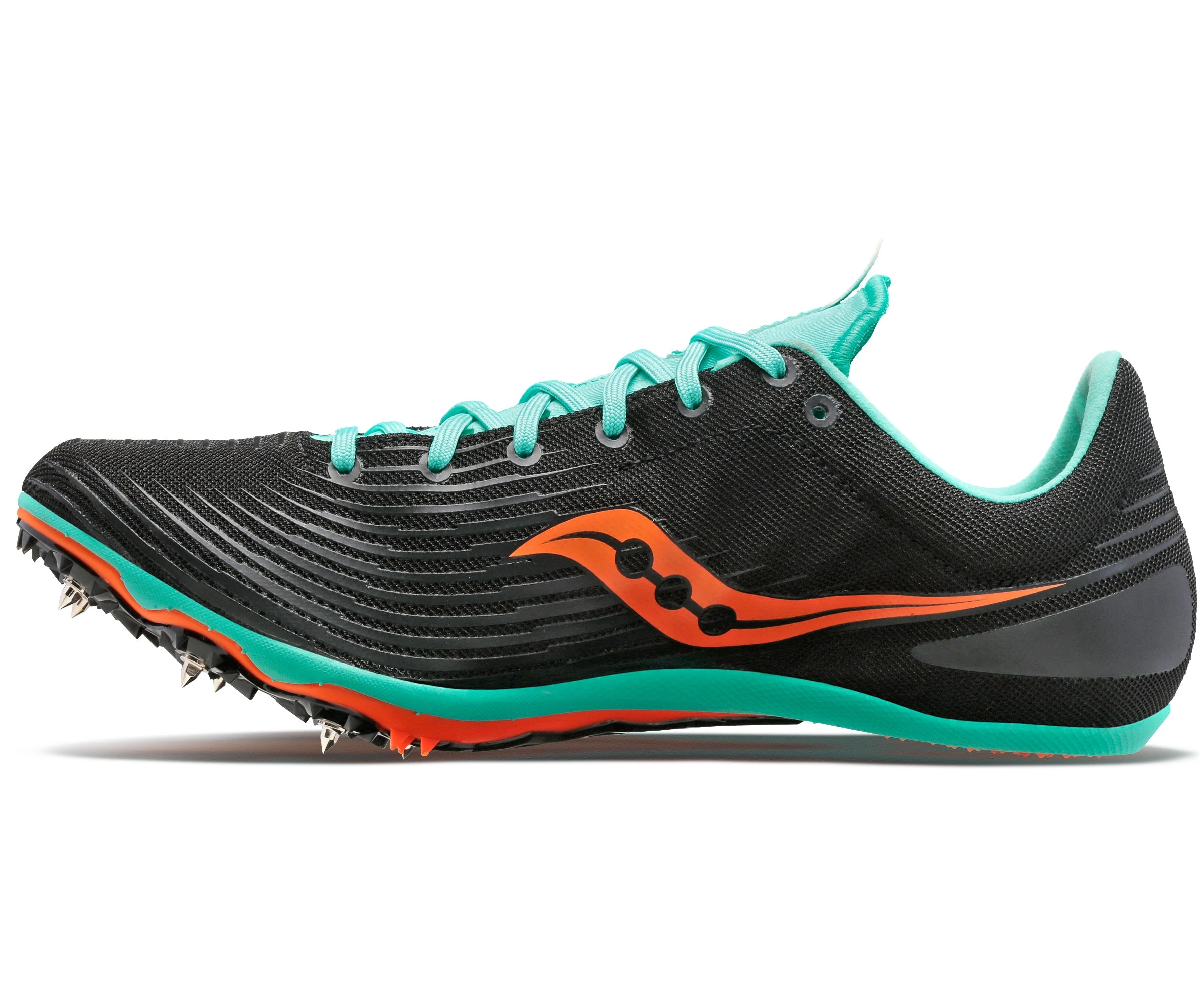 Saucony Women's Ballista MD (26 - Black/Cool Mint) 4 Saucony Women's Ballista MD (26 - Black/Cool Mint) - Image 2