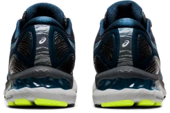 Asics Men’s Gel-Nimbus 23 (020 - Carrier Grey/Digital Aqua) -Swiftwick Shop 15308A06 646F 4FEB 8A60 5CEA84350615 1280x853