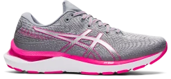 Asics Women's Gel-Cumulus 24 (021 - Sheet Rock/Pink Glo)