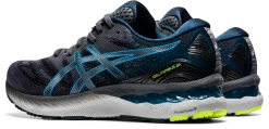 Asics Men’s Gel-Nimbus 23 (020 - Carrier Grey/Digital Aqua) -Swiftwick Shop 1C234190 95CA 4CCC 8F51 11CB4DBF2DB4 1280x615