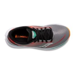 Saucony Kid's Kinvara 12 (Grey/Orange) -Swiftwick Shop 202DD968 83C7 4ACA 9B8F 348C32949B5F 1200x1200