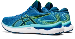 Asics Men’s Gel-Nimbus 24 (400 - Lake Drive/Hazard Green) -Swiftwick Shop 2131287C A41D 4546 AAE0 425478B4C662 1280x669