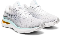 Asics Women’s Gel-Nimbus 24 (100 - White/Pure Silver) -Swiftwick Shop 29C4F4E6 1311 490C A021 B9088D984019 1280x786