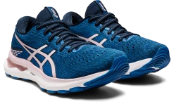 Asics Women’s Gel-Nimbus 24 (400 - French Blue/Barely Rose) -Swiftwick Shop 2C4F3BD1 0E0C 4650 8EF1 27C6B056FC8E 1280x766