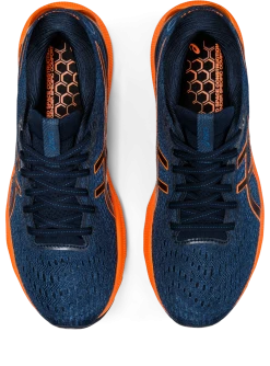 Asics Men’s Gel-Nimbus 24 (402 - French Blue/Shocking Orange) -Swiftwick Shop 3867731B E129 4A03 BF02 A605D3A3968A 947x1280