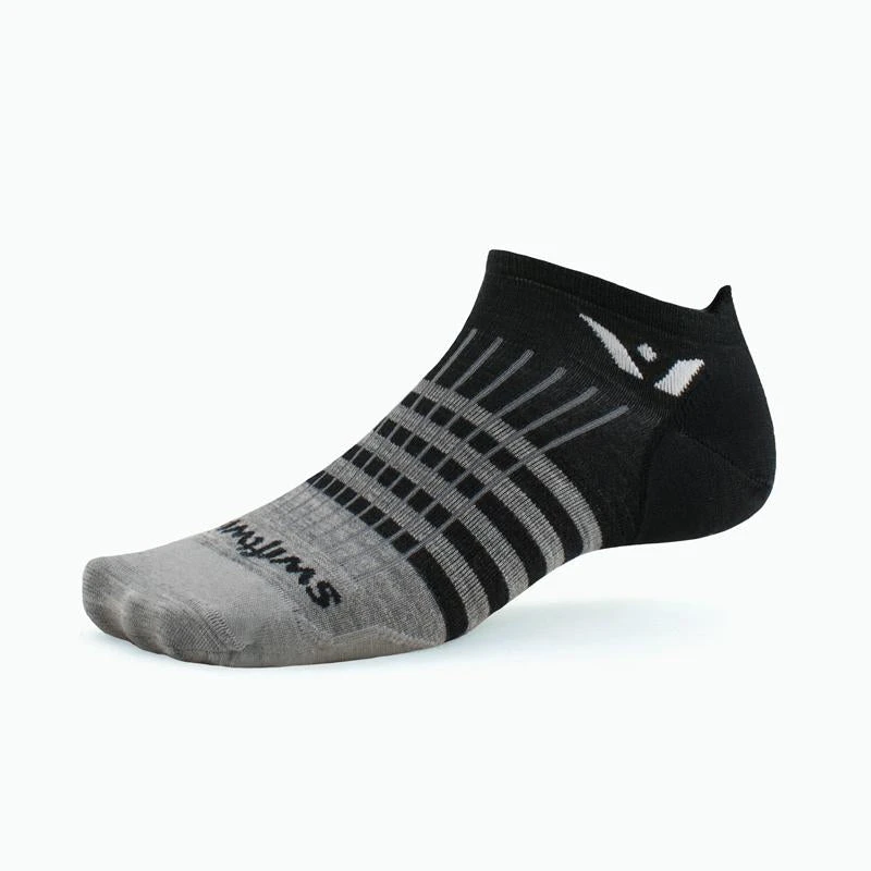 Swiftwick Pursuit Zero Ultralight (Stripes/Heather/Black) 3 Swiftwick Pursuit Zero Ultralight (Stripes/Heather/Black)