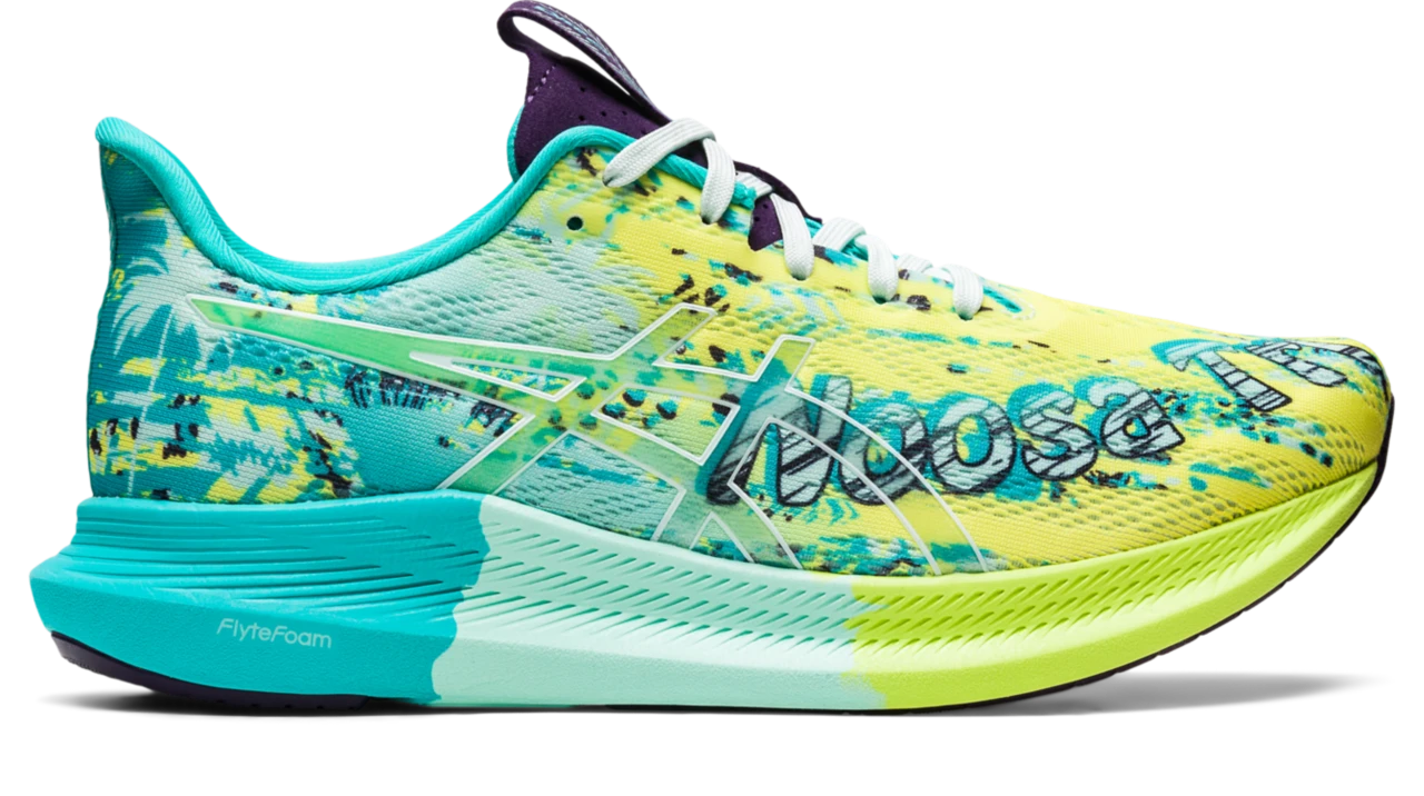 Asics Women's Noosa Tri 14 (750 - Safety Yellow/Soothing Sea) 3 Asics Women's Noosa Tri 14 (750 - Safety Yellow/Soothing Sea)