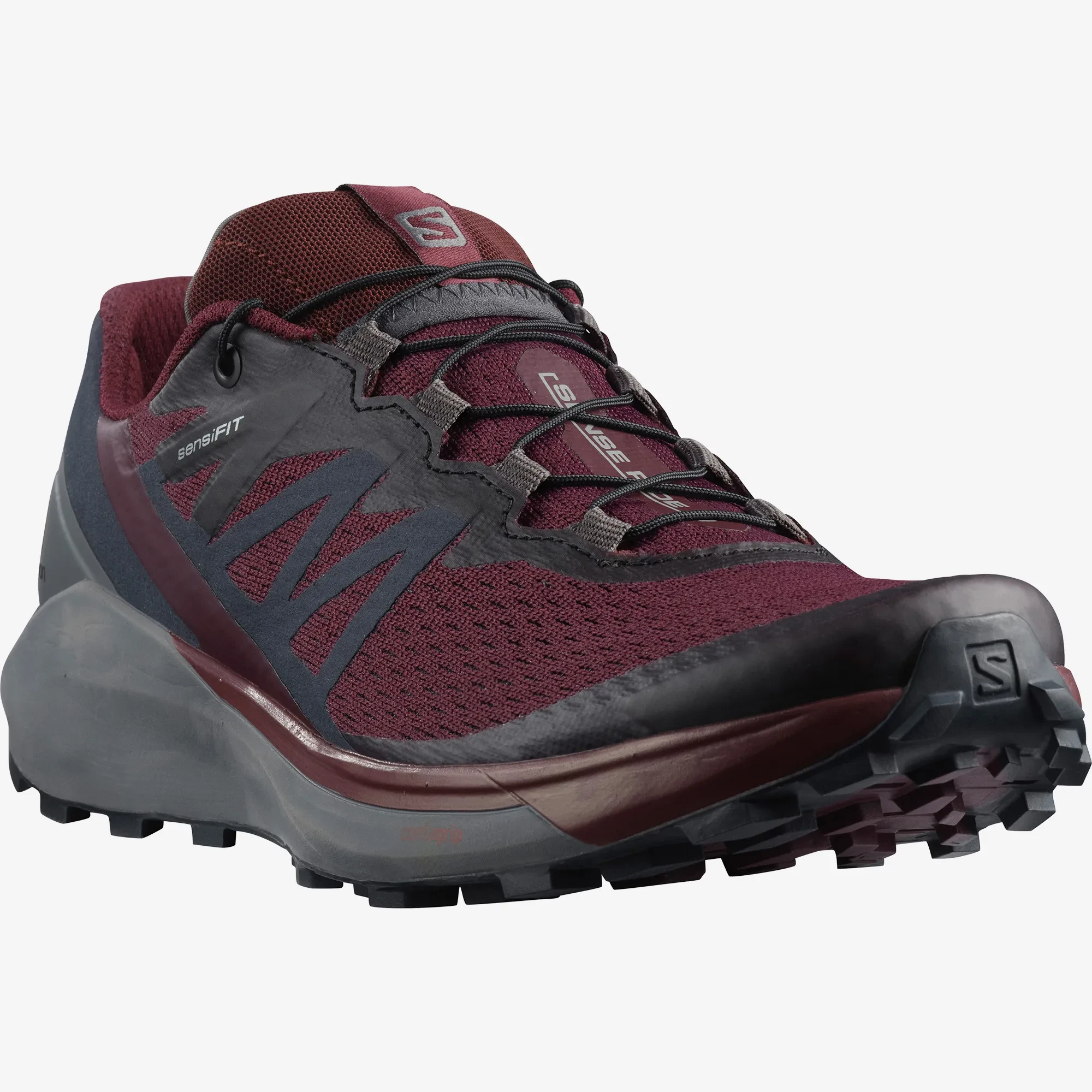 Salomon Women's Sense Ride 4 (Wine Tasting/Quiet Shade/Ebony) 5 Salomon Women's Sense Ride 4 (Wine Tasting/Quiet Shade/Ebony) - Image 3