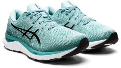 Asics Women's Gel-Cumulus 24 (300 - Oasis Green/Black) -Swiftwick Shop 5BB247E8 D9DE 44ED 9ABB 4BC2663EC8E8 1280x721