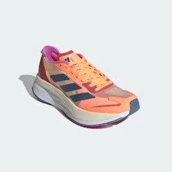 ADIDAS Women's Adizero Boston 11 (Beam Orange/Wonder Steel/Bliss Orange) -Swiftwick Shop 62a4b6b8b0bc4f78aeaeae6f01412894 9366 840x840