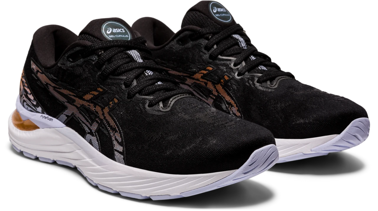 Asics Women’s Gel-Cumulus 23 (003 - Black/Sun Peach) 5 Asics Women’s Gel-Cumulus 23 (003 - Black/Sun Peach) - Image 3