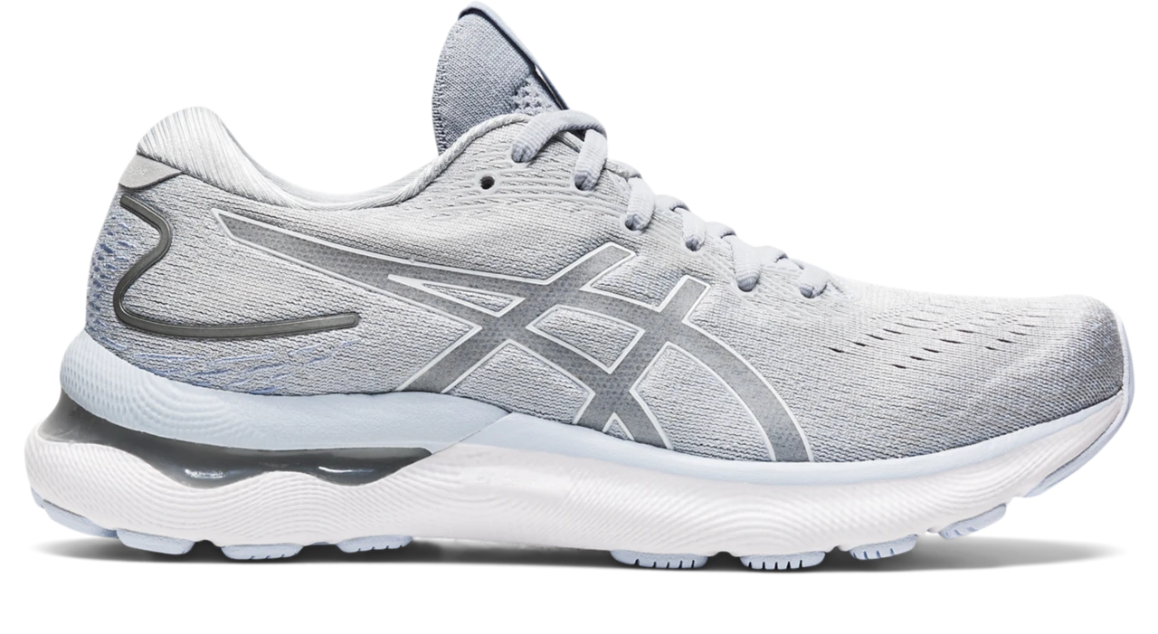 Asics Women’s Gel-Nimbus 24 (021 - Piedmont Grey/White) 3 Asics Women’s Gel-Nimbus 24 (021 - Piedmont Grey/White)
