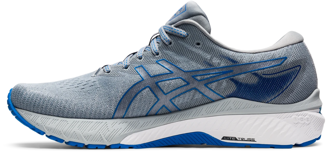 Asics Men’s GT-2000 10 (021 - Sheetrock/Electric Blue) 6 Asics Men’s GT-2000 10 (021 - Sheetrock/Electric Blue) - Image 4