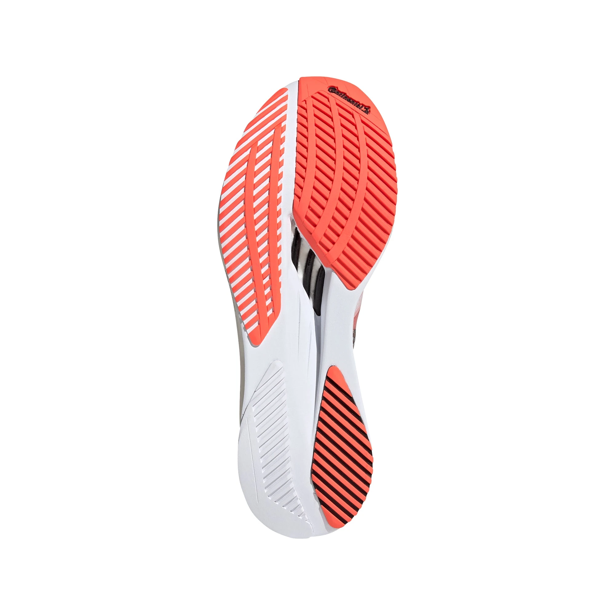 ADIDAS Men's Adizero Boston 10 (White/Core Black/Solar Red) 8 ADIDAS Men's Adizero Boston 10 (White/Core Black/Solar Red) - Image 6