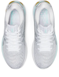 Asics Women’s Gel-Nimbus 24 (100 - White/Pure Silver) -Swiftwick Shop 82E7785D 759B 4588 906A 5720591E712A 984x1280