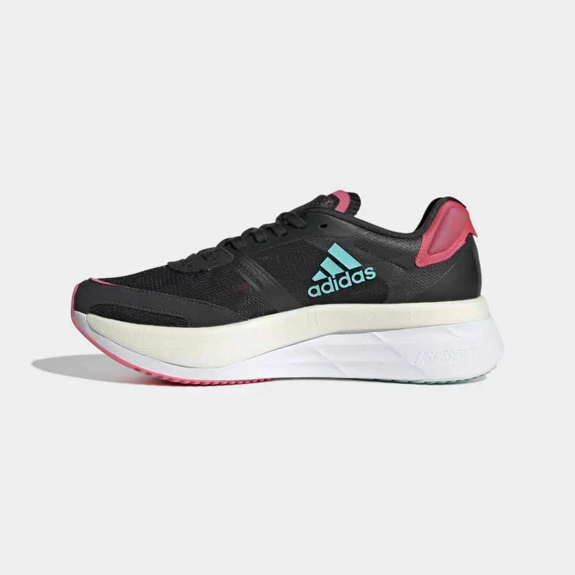 ADIDAS Women's Adizero Boston 10 (Carbon/Mint Ton/Rose Tone) 4 ADIDAS Women's Adizero Boston 10 (Carbon/Mint Ton/Rose Tone) - Image 2
