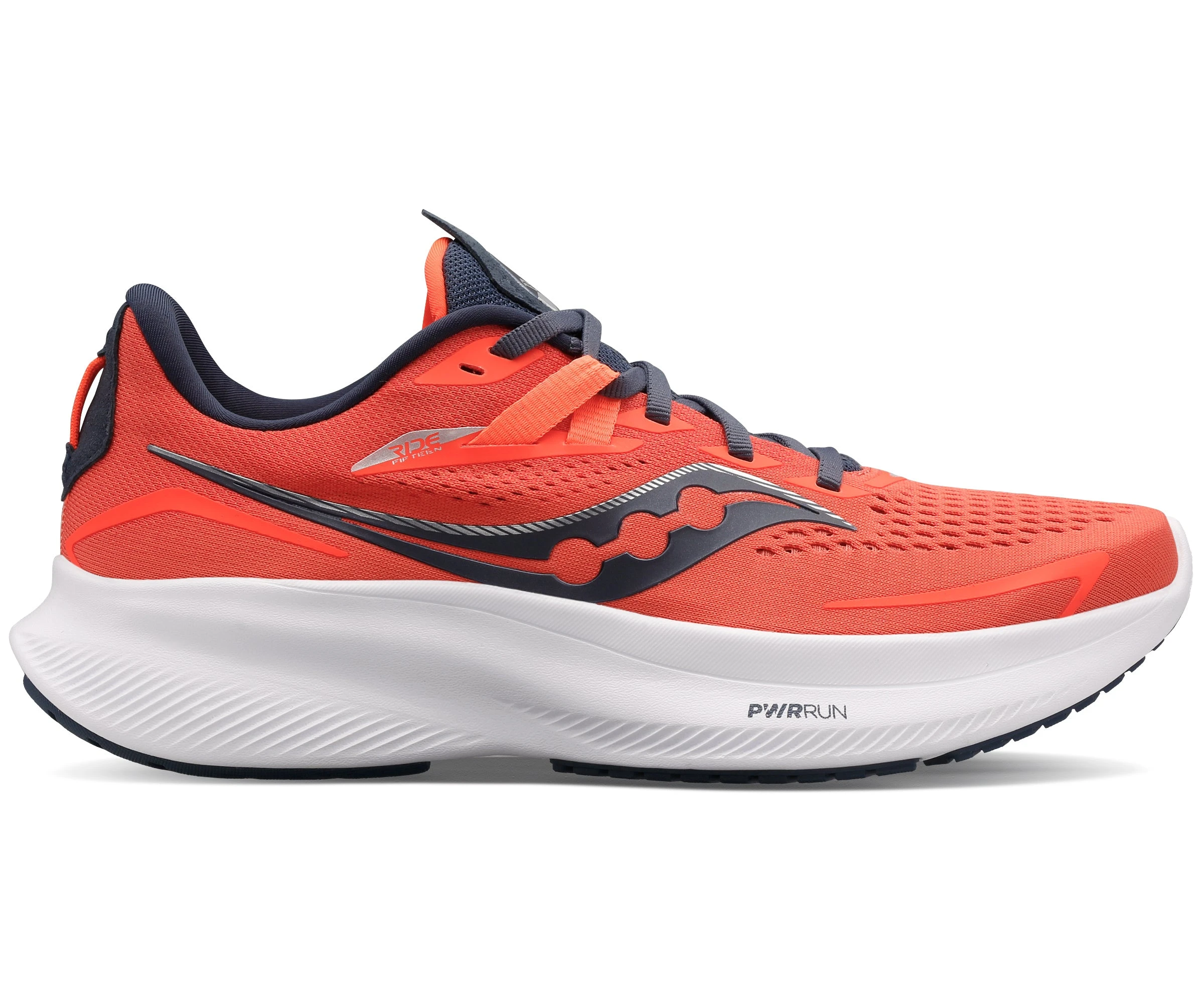 Saucony Women's Ride 15 (16 - VIZI Red/Night) 3 Saucony Women's Ride 15 (16 - VIZI Red/Night)