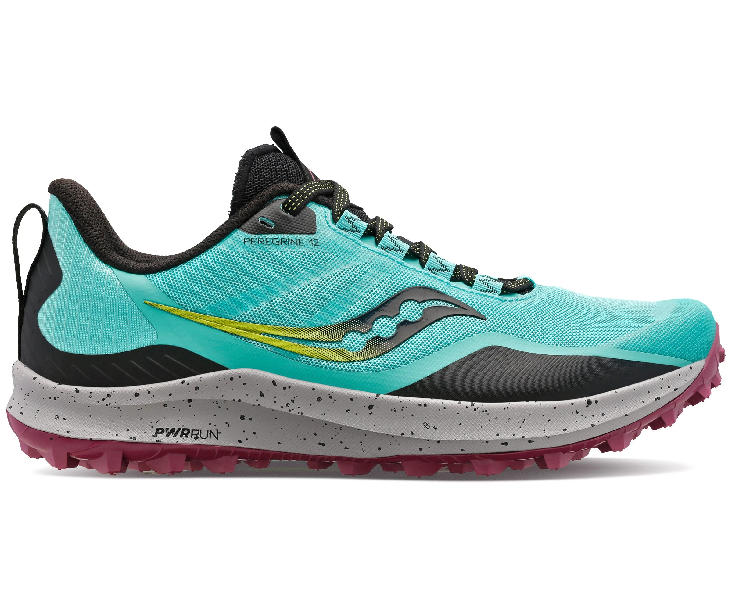 Saucony Women's Peregrine 12 (26 - Cool Mint/Acid) 3 Saucony Women's Peregrine 12 (26 - Cool Mint/Acid)