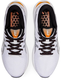 Asics Men's Gel-Cumulus 24 (100 - White/Piedmont Grey) -Swiftwick Shop AB26596D 73E5 4464 987B B8FAE81F3E10 960x1280