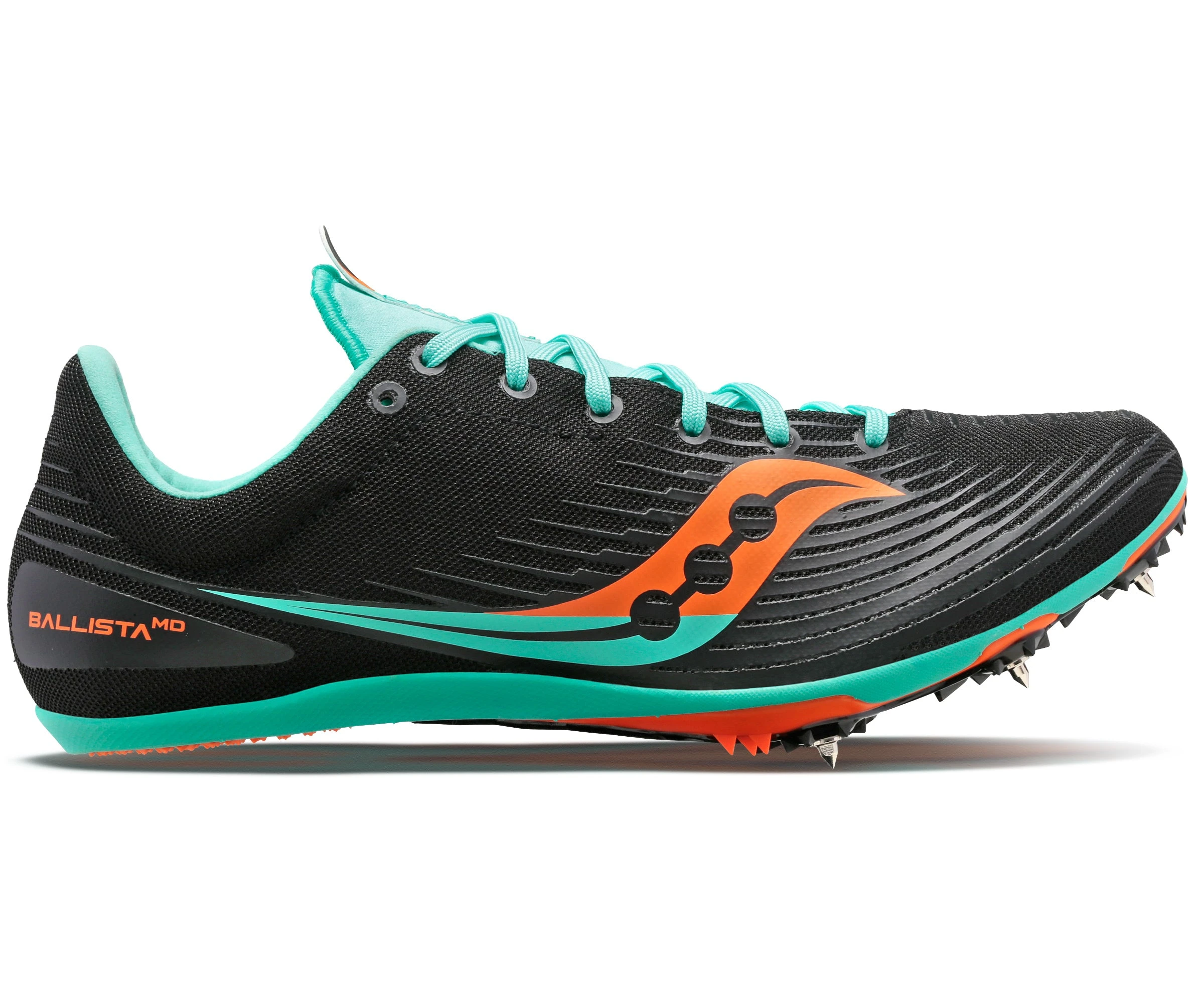 Saucony Men's Ballista MD (26 - Black/Cool Mint) 3 Saucony Men's Ballista MD (26 - Black/Cool Mint)
